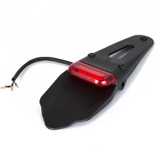 Fender Arrière Moto Led Rouge