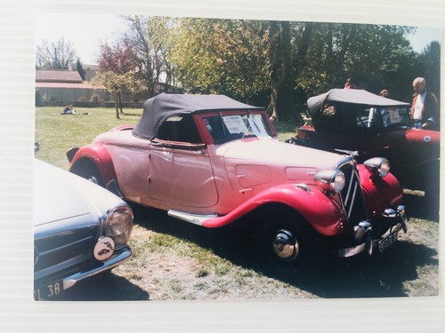 Carte postale traction avant - ,