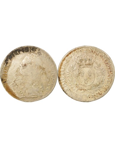 France louis ecu argent - france,
