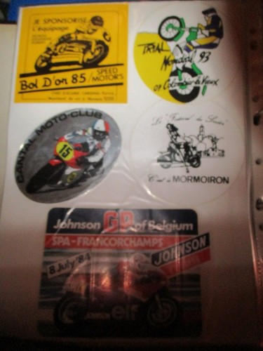Autocollants moto trial 93 - autocollants,