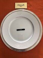 Christofle 1 sous assiette  De Présentation Modèle ALBI -Métal argenté -TBE-(1)