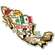 Mexico Jumbo Country Magnet by
