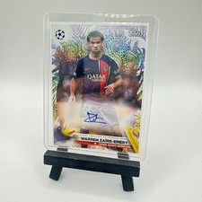 Warren Zaïre-Emery - Topps Carnaval 2023/24 - Carte autographe PSG auto