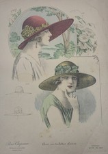 Lithographie ancienne Paris