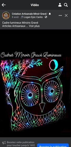 Cadre lumineux - cadre,