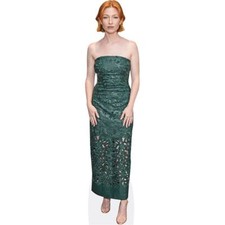 Diana Hopper (Green Dress) Silhouette en carton Taille Mini