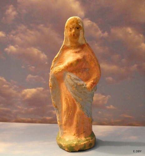 Santon ancien vierge marie - santon,