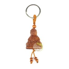 Porte clefs porte-bonheur-Bouddha fleur de lotus Escale Sensorielle bijoux fa...