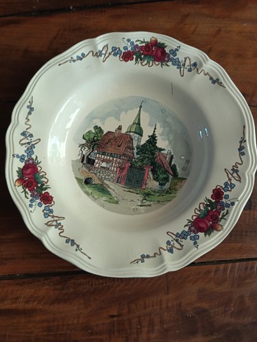 Assiette creuse modèle - assiette,