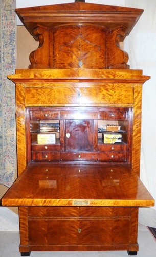 Armoire secrétaire pyramides - armoire,