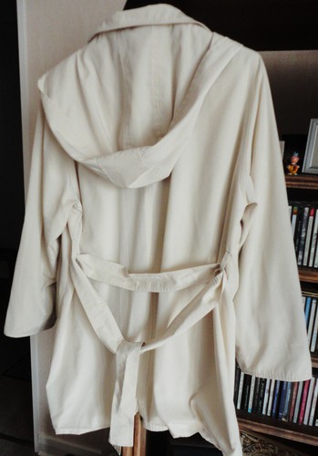 Imper trench blanc doublé - blanc,