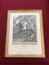 Gravure Estampe Johann Elias