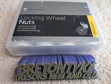 Boulons Antivol pour jantes Renault Original Dacia Code de la clé 2