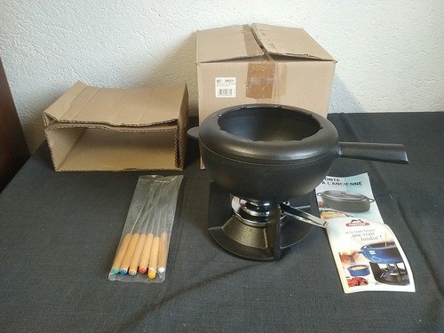 Service fondue en fonte - à,