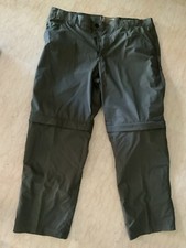 PANTALON HOMME KAKI CASUAL TRANSFORMABLE EN BERMUDA/SHORT, TAILLE 27