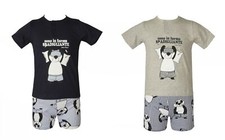 Pyjama bébé garçon pantalon court d'été en coton à manches courtes Seraph CRAZY 