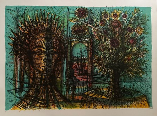 Jean carzou lithographie - jean,