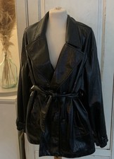 Veste Vinyle Noir