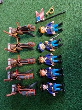 Plamobil lot 02 de cinq cavaliers US Custom
