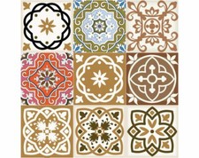 Tile Stickers Set of 24 Peel &