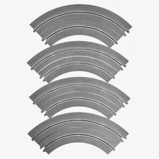Lot Circuit 24 Le Vrai 4 rails 90° EXTÉRIEUR (réf 8101) LAVÉS & EN TRÈS BON ÉTAT