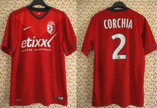 Maillot LOSC Lille 2014 Sébastien Corchia #2 Nike Etixx Jersey - S