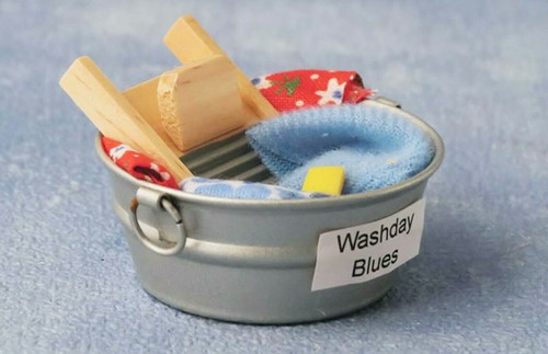 Poupées maison blanchisserie - maison,