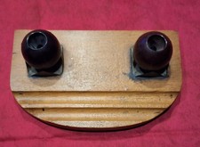 Ancien Encrier Double en