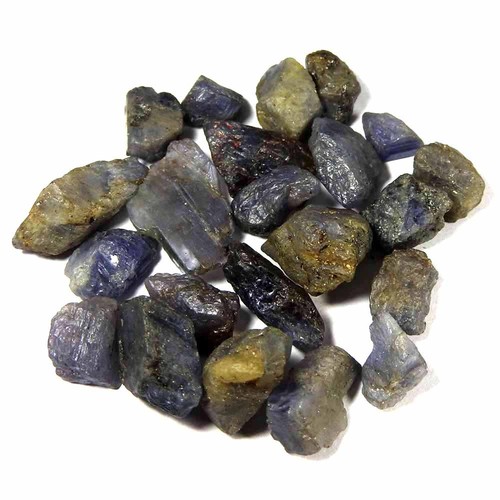 143 cts voile naturel bleu - 143,65,