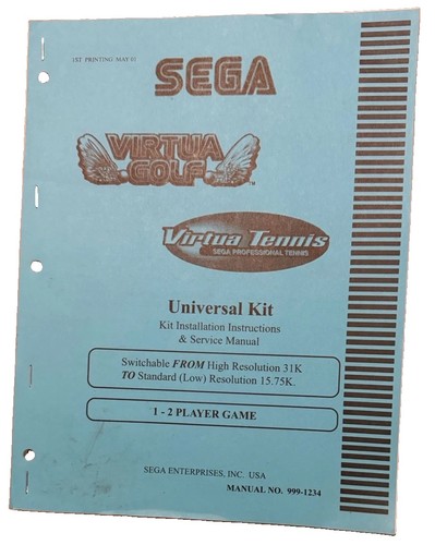 Virtua golf tennis - &, naomi