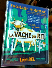 superbe rare plaque tôle