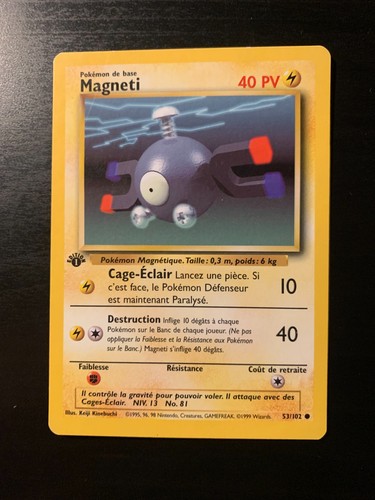 Carte pokémon magneti - carte,