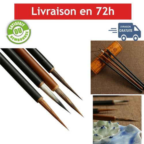 Lot pinceaux chinois pour - pinceaux,