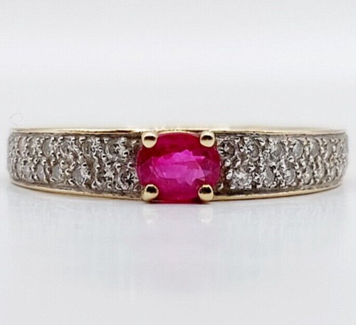 Bague jonc vintage - , or