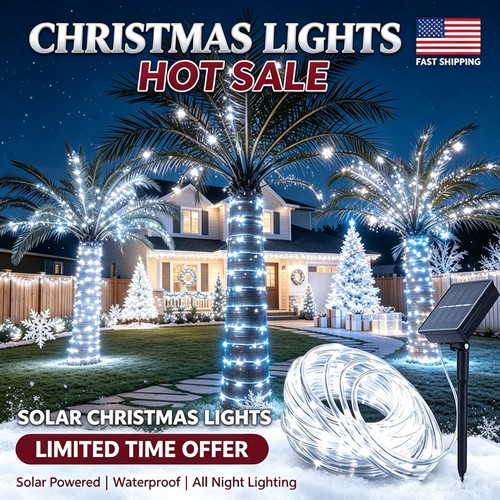 Solar string lights outdoor - string,