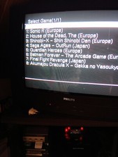 Saroo Noir Pour Sega Saturn