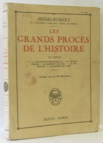 Les grands procès - , de