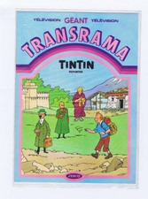 TINTIN / Hergé  TRANSRAMA GEANT  Tintin reporter    JESCO  1984  NEUF sous cello