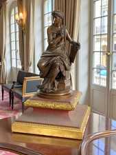 BRONZE DU XIXe A PATINE BRUNE