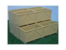 REPLICAGRI REPPAL Lot De 10 Palox En Miniature Échelle 1/32