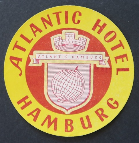 Ancienne étiquette hotel - ancienne,
