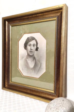 cadre tableau portrait en bois