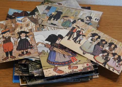 Lot alsace cpa - alsace,