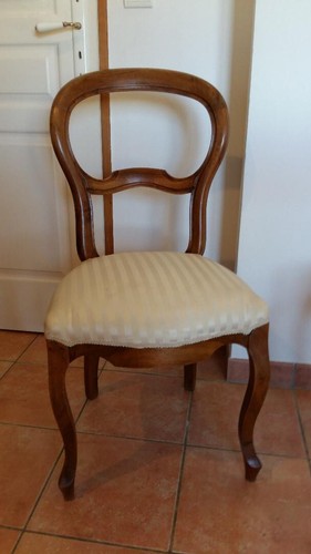 Chaises louis philippe noyer - chaises,