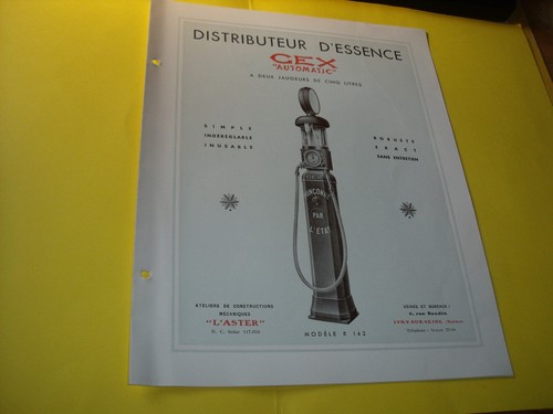 Depliant epoque pompe - depliant,