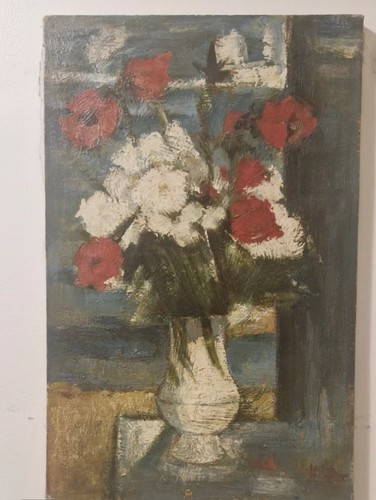 Tableau ancien huile nature - tableau,