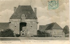 Carte MAILLEBOIS Le Rouvray ancien château Fort