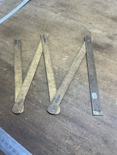 mètre en Bois outil ancien