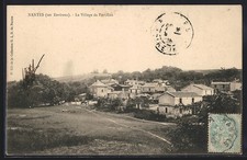 CPA Nantes, Le Village de Portillon 