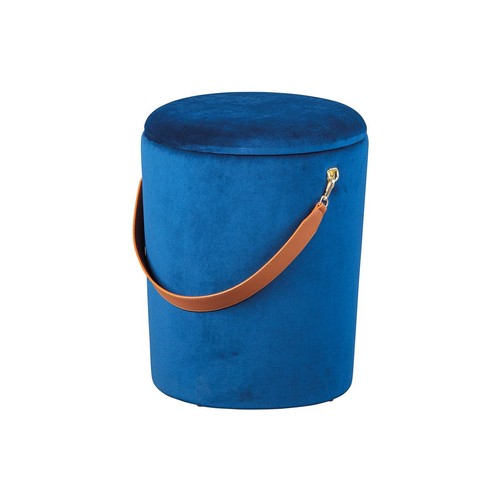 Pouf coffre velours à - pouf,